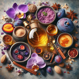 Wax Melt Shapes - Amber Noir