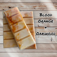 Chunky Marbled Snapbar (Blood Orange & Oakwood)