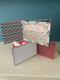 Totally Unique Pin Wheel Christmas Card Traditional Design (3)