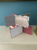 Totally Unique Pin Wheel Christmas Card Traditional Design (3)