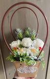 Christmas Flower Bouquet - Fig Leaf & Precious Saffron