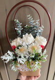 Christmas Flower Bouquet - Fig Leaf & Precious Saffron