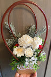 Christmas Flower Bouquet - Festive Mule