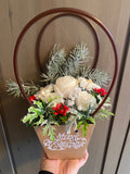 Christmas Flower Bouquet - Festive Mule