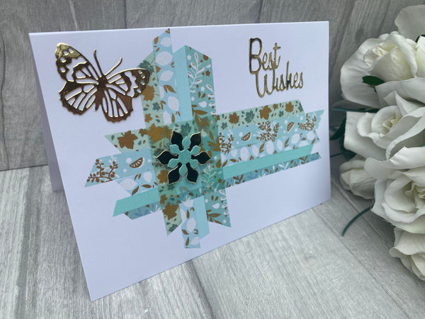 'Best Wishes' Greeting Card