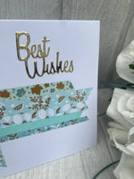 'Best Wishes' Greeting Card