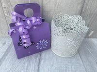 Tea Light Holder with 4 Fragranced Tea Lights