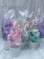 Tea Light Holder with 4 Fragranced Tea Lights