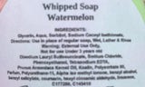 Whipped Soap - WATERMELON - 120g