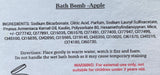 BITTEN APPLE Bath Bomb - Apple