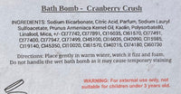 HIGHLAND COW Bath Bomb - Cranberry Crush