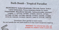 TWIN CACTUS Bath Bomb - Tropical Paradise