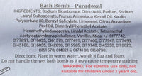 BALL Bath Bomb - Paradoxal