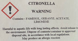 ‘Bug Off’ Wax Clam - Citronella