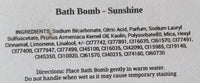 CLOUD RAINBOW Bath Bomb - Sunshine