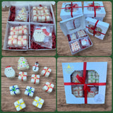 Painted Christmas Wax Melt Gift Box