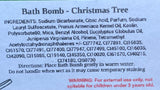Christmas Tree Bath Bomb - Christmas Tree