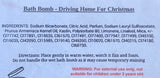 MERRY CHRISTMAS Bath Bomb - Driving Home For Christmas