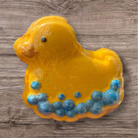 DUCK Bath Bomb - Lemon Sherbet & Peach Lemonade