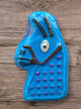 BLUE ANIMAL HEAD Bath Bomb - Bubblegum