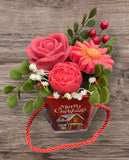 Small Christmas Flower Box