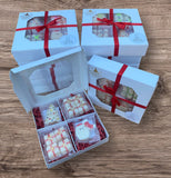 Painted Christmas Wax Melt Gift Box