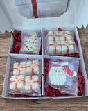 Painted Christmas Wax Melt Gift Box