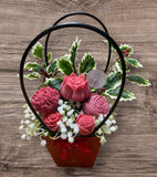 Large Christmas Flower Box