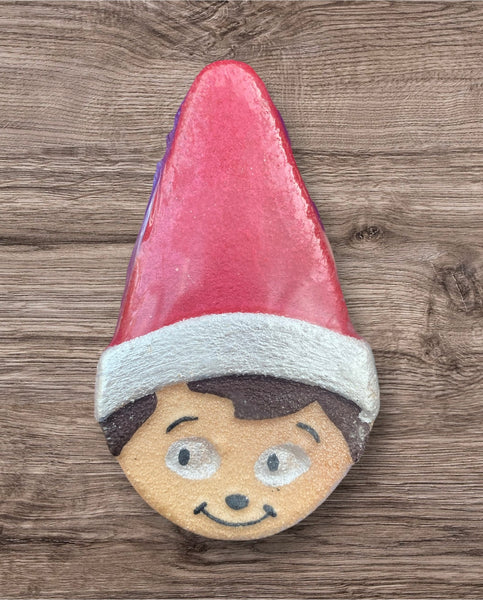 Christmas Elf Bath Bomb - Raspberry Candyfloss