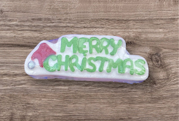 MERRY CHRISTMAS Bath Bomb - Driving Home For Christmas