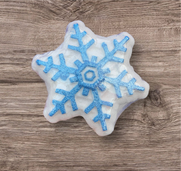 Snowflake Bath Bomb - Walking in a Winter Wonderland