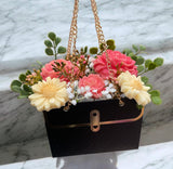 Handbag Flower Box - Heavenly Nectar