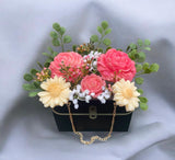 Handbag Flower Box - Heavenly Nectar