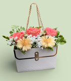 Handbag Flower Box - Heavenly Nectar