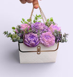 Handbag Flower Box - Heavenly Nectar