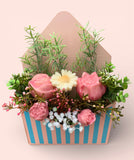 Box Bouquet - Petal and Strawberries