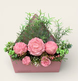 Box Bouquet - Petal and Strawberries