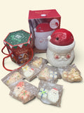 Christmas Wax Melt Gift Box and Santa Burner Set