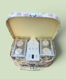 Christmas Suitcase Hamper with Nordic House Burner