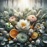 Single Daisy Wax Melt - Eucalyptus & Woodland Petal