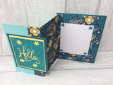 Hello Greeting Card (Tri Fold)