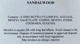 Wax Melt Shapes - Sandalwood
