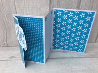 Hello Greeting Card (Tri Fold)