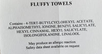 Wax Melt Shapes - Fluffy Towels