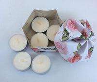 Handmade Box of 6 Fragranced Tea Lights