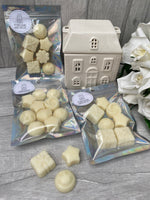 * CLEARANCE* Wax Melt Shapes - Geranium & Willow Moss